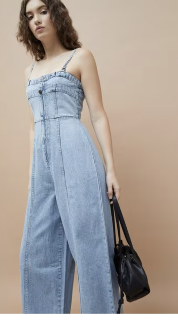 Women Cotton Sleeveless Jumpsuit - Image 4